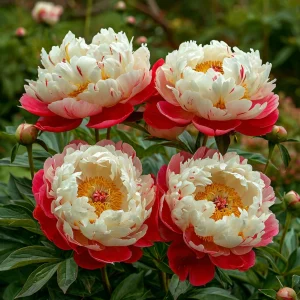 Пион Коралловый Каскад купить по цене от 490р. в интернет-магазине «Посадика» с доставкой почтой в в Арске и по всей России – [изображение №1].